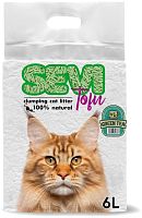 Sevi Tofu комкующийся аромат зеленого чая 6 л/2.6 кг