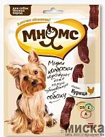 Лакомство для собак мелких пород "Мини-колбаски" с курицей, 75 г