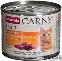 Animonda Консервы CARNY ADULT коктейль из разных сортов мяса д/взрослых кошек (200г)