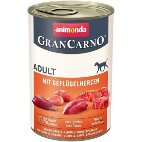 Animonda GranCarno Original Adult сердца птицы 400 г