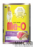 Консерва Ме-О для кошек морепродукты