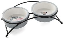 Triol СОЮЗМУЛЬТФИЛЬМ Матроскин и Галчонок, керамика, серая, 2х250 мл