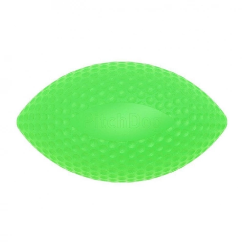Игровой мяч для апортировки PitchDog, диаметр 9 см оранжевый фото 2