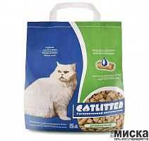 CATLITTER древесный наполнитель для кошачьих туалетов