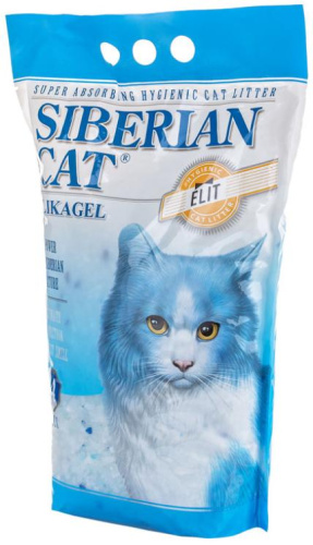 Наполнитель силикагелевый Сибирская Кошка «ELIT» 4 л фото 2