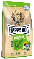 Сухой корм для собак Happy Dog "NaturCroq" с ягнёнком и рисом 4 кг