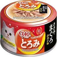 INABA кусочки в соусе курица, тунец, морской гребешок 80 г 1 шт