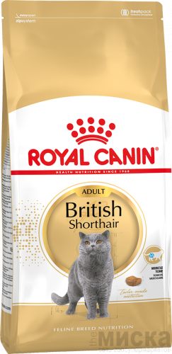 Royal Canin British shorthair корм для кошек породы британская короткошерстная