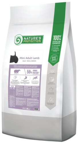 Сухой корм для собак Nature's Protection Mini Adult Lamb Small breeds 18 кг