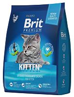 BRIT PREMIUM для котят с курицей,400 г