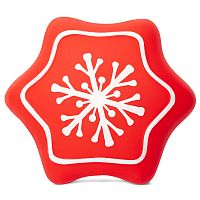 Игрушка для собак Triol New Year Снежинка, винил, 8,5 см