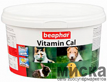 Беафар вит. минер. добавка Vitamin Cal 250г, для иммунитета для кошек и собак