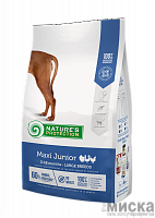 Nature's Protection Maxi Junior корм для щенков крупных пород