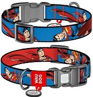 WAUDOG Nylon c QR "Сила Супермена", пластиковый фастекс, S