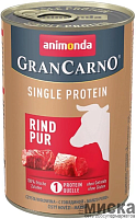 Консервы для собак Animonda GranCarno Adult монопротеиновый, с говядиной  400 гр