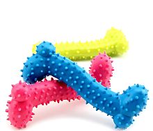 TRIOL игрушка для собак «Кость шипованная» (11 см)