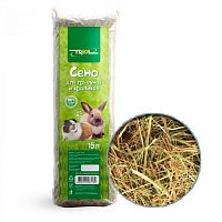 Сено луговое для грызунов и кроликов Triol, 15 л