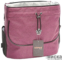 Рюкзак-кенгуру для кошек и собак Lepus, размер 20*25*27 см фиолетовый