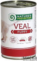 Консервы для щенков Nature's Protection Puppy Veal с телятиной 800 гр