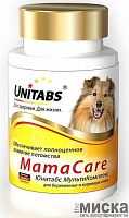 Витаминно-минеральный комплекс для собак Unitabs МамаCare c B9 МультиКомплекс для берем собак U208