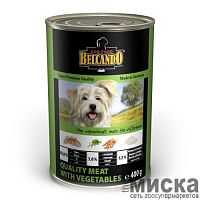 Belcando Super Premium Quality Meat With Vegetables Консервированный корм для собак с отборным мясом и овощами