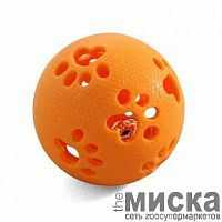 Triol Игрушка для собак из термопласт.резины "Мяч лапки", d80мм