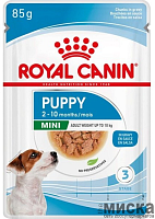 Влажный корм для щенков малых пород Royal Canin Mini Puppy 85 гр