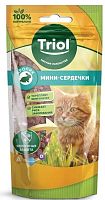 Triol Мини-сердечки для кошекиз кролика, 40 г