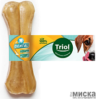 Лакомства для собак Triol "Dental" кость жевательная 12.5 см, 50 гр