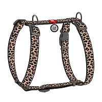 WAUDOG Nylon с QR-паспортом, рисунок 'Леопард',