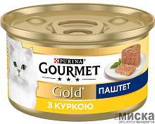 Паштет для кошек Gourmet Gold с курицей 85 гр