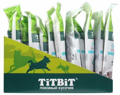 TitBit Профилактическое лакомство DENTAL+ Снек с говядиной для собак средних пород фото 7
