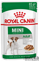 Влажный корм для собак малых пород Royal Canin Mini Adult 85 гр