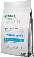 Сухой корм для собак Nature's Protection Superior Care Veterinary Diet Hypoallergenic белок из насекомых 1.5 кг