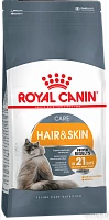 Royal Canin Hair & skin корм для кошек, с чувствительной кожей и проблемами шерсти