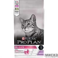 Сухой корм Purina Pro Plan Delicate для кошек с чувствительным пищеварением с индейкой и рисом 12369872 (1,5кг)